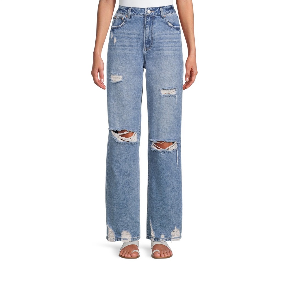 High Rise 90s Straight Jean